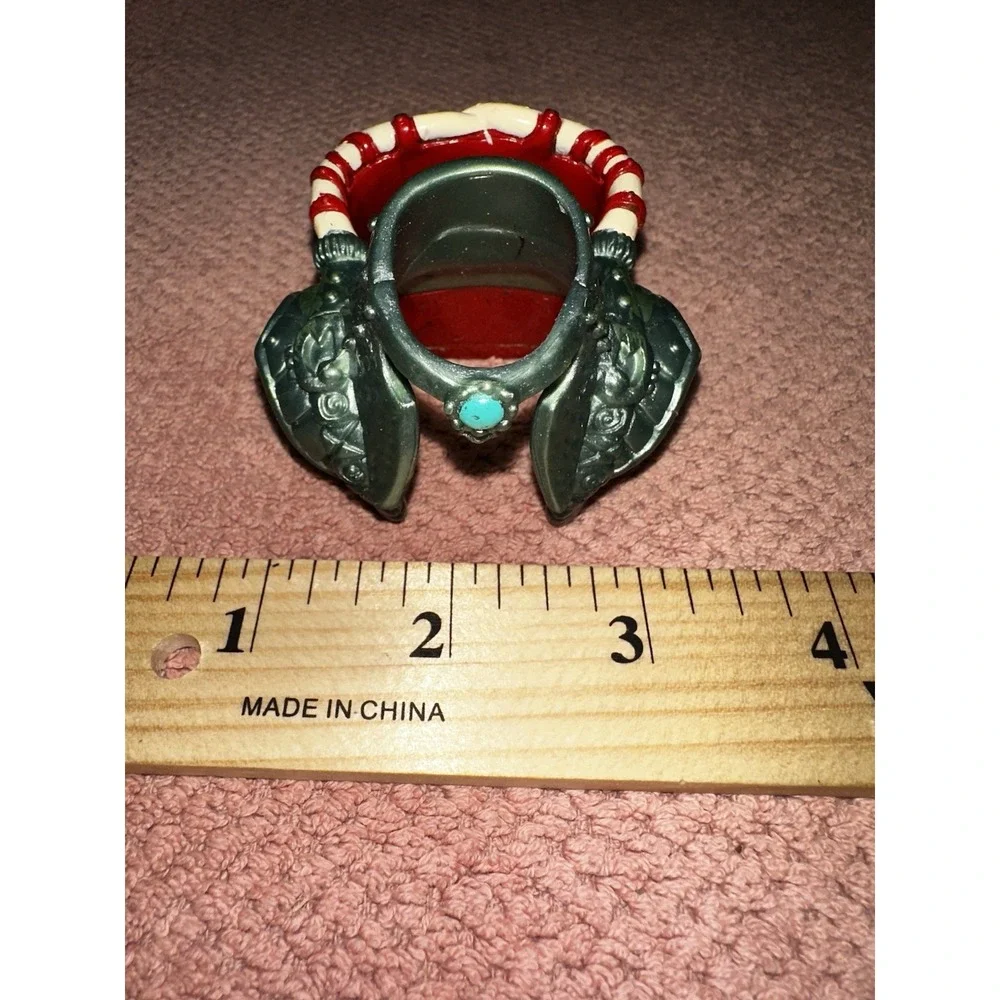 2001 Barbarian Warriors Caveman Headpiece‎ Helmet Accesory Mattel